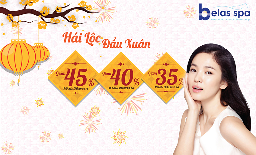 Hái lộc đầu năm cùng Belas Spa