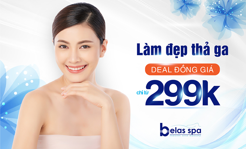 Siêu Deal đồng giá làm đẹp chỉ từ 299K chào mừng 8 tháng 3