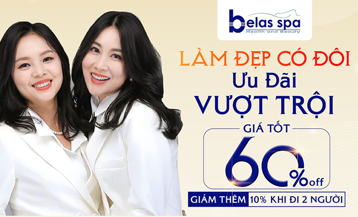 "LÀM ĐẸP CÓ ĐÔI, ƯU ĐÃI VƯỢT TRỘI" TẬN HƯỞNG ƯU ĐÃI KÉP THÁNG 8 CÙNG BELAS