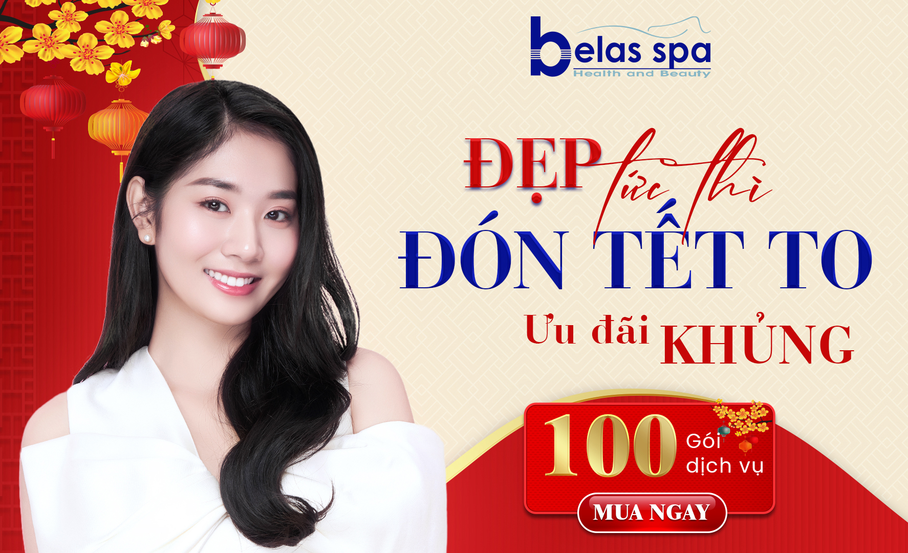 Hứng Khởi Tinh Thần, Đón Tết "To" Cùng Belas Beauty Clinic !