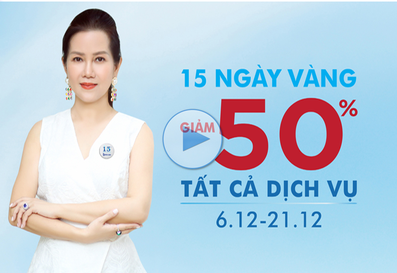 Ưu đãi khủng nhân dịp sinh nhật 15 năm